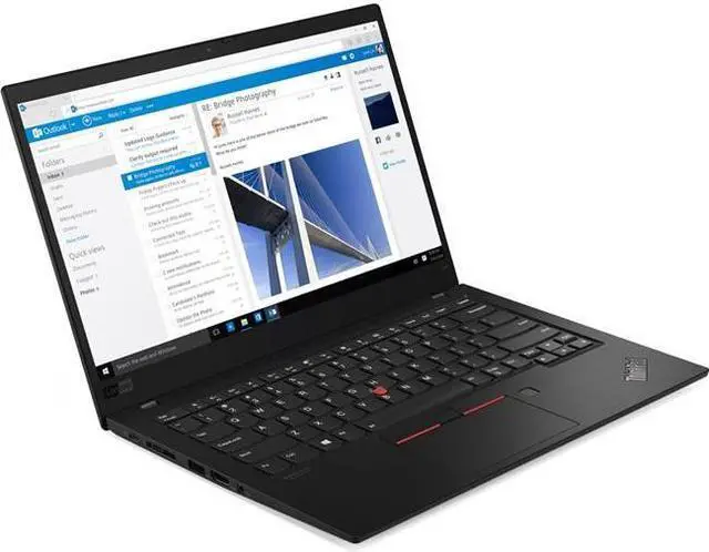 Alt view image 7 of 20 - Lenovo ThinkPad X1 Carbon 7th Gen 20QD000BUS 14" Ultrabook - 1920 x 1080 - Core i5 i5-8265U - 8 GB RAM - 256 GB SSD