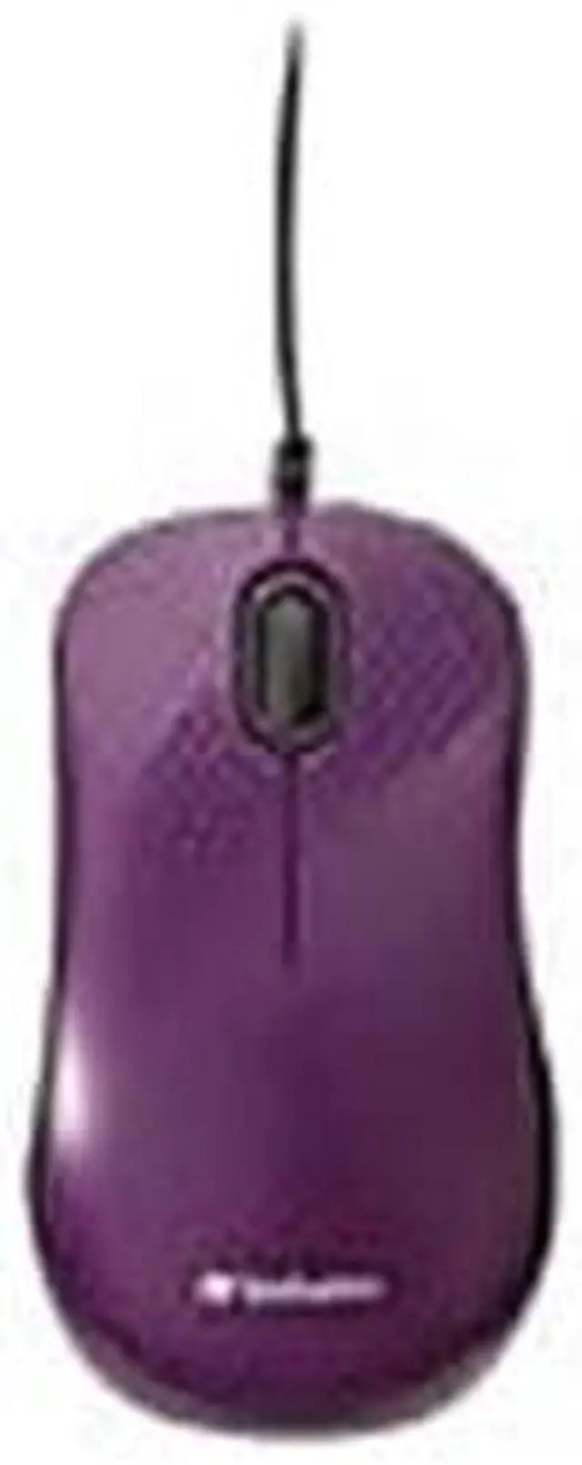 Alt view image 4 of 15 - Verbatim Silent Corded Optical Mouse - Purple