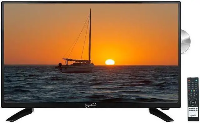 Alt view image 2 of 3 - 32" Widescreen LED HDTV w/ DVD Player