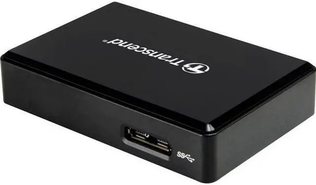 Alt view image 3 of 19 - TRANSCEND TS-RDF9K2 USB 3.1 Gen 1 Card Readers for SD SDHC II SDXC CF microSDHC