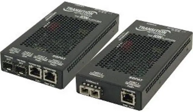 Alt view image 2 of 4 - Transition Networks SGPAT1040-305 Transceiver/Media Converter