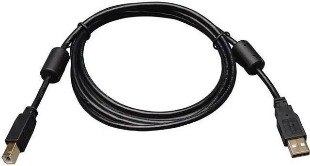 Main image of Tripp Lite U023-003 3 ft. USB 2.0 Hi-Speed A-B Cable with Ferrite Chokes