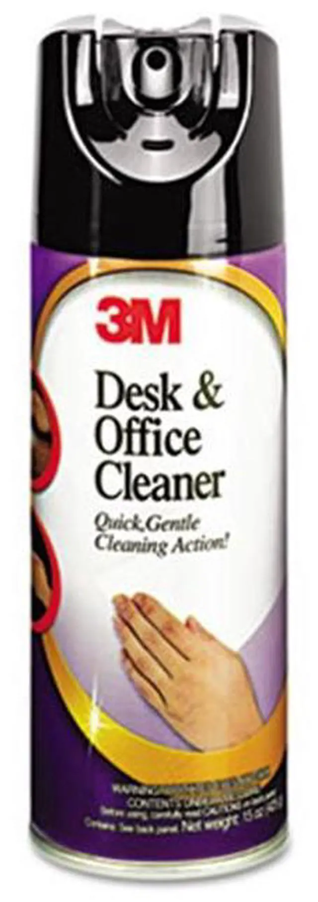 Alt view image 5 of 10 - 3M 573CT Desk & Office Spray Cleaner, 15 oz. Aerosol, 12/Carton
