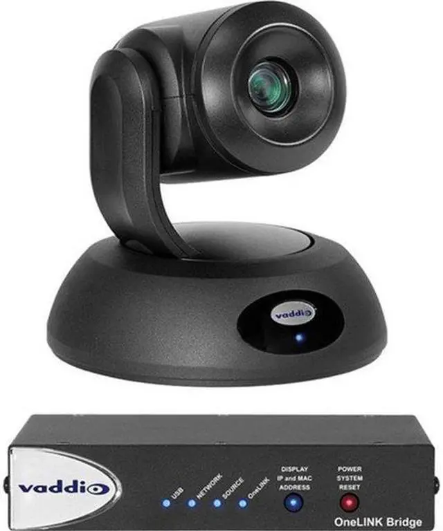 Main image of Vaddio RoboSHOT Video Conferencing Camera 60 fps Black 99999630200