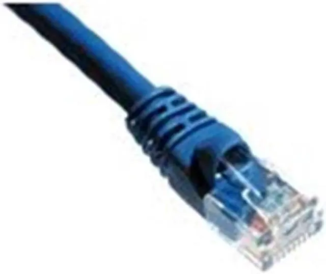 Alt view image 3 of 7 - Axiom C6AMB-B25-AX Patch Cable - Rj-45 (M) To Rj-45 (M) - 25 Ft - Utp - Cat 6A - Ieee 802.3An - Molded, Snagless, Stranded - Blue