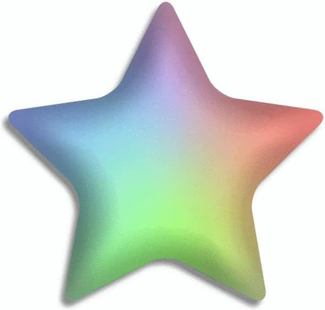 Main image of Blinkee 3520000 Frosted Star Flashing Body Light Lapel Pins