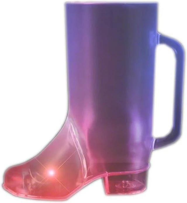 Main image of Flashing Beer Boot Drinking Mug Multicolor