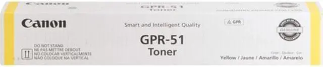 Main image of Canon CNMGPR51Y Gpr51 Yellow Toner Cartridge