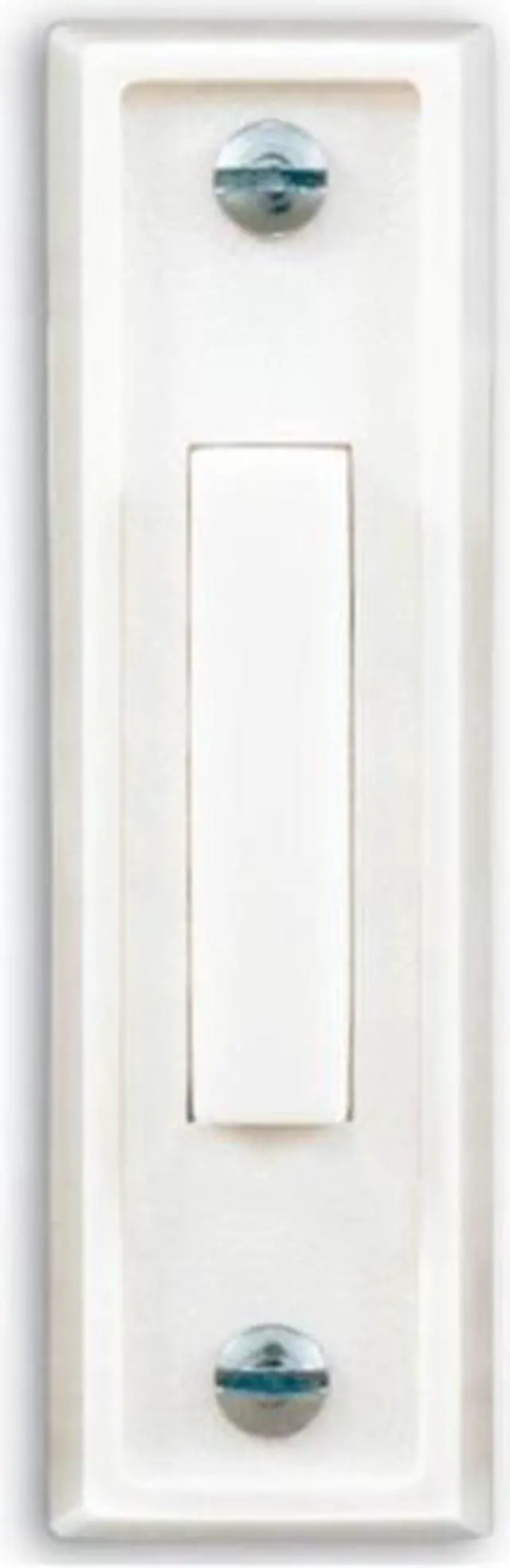 Alt view image 5 of 5 - Heathco 670 White Narrow Doorbell