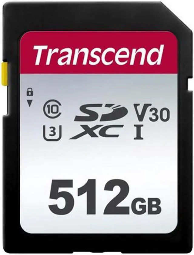 Alt view image 2 of 9 - Transcend 512 GB Class 10/UHS-I (U3) SDXC