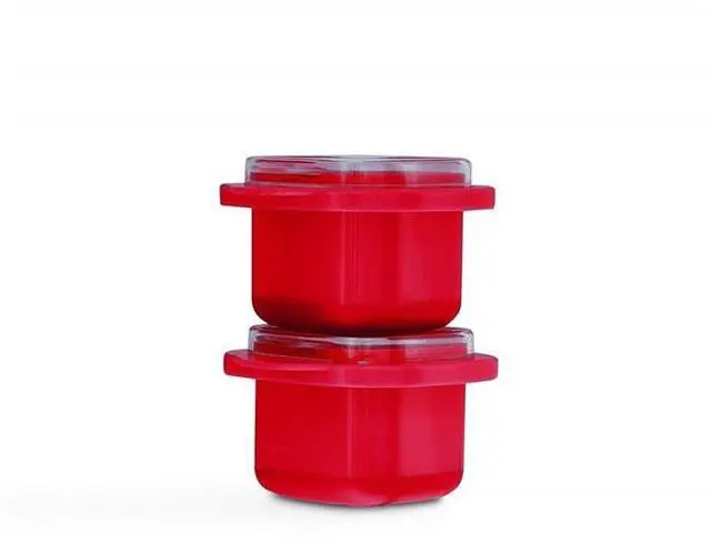 Main image of Jobar JB8247RED Individual Ice Cube Tray, Red - Set of 2