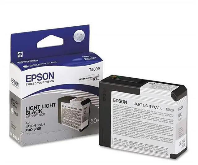 Alt view image 2 of 5 - Epson Ultrachrome Hd T913700 Ink Cartridge - Light Black