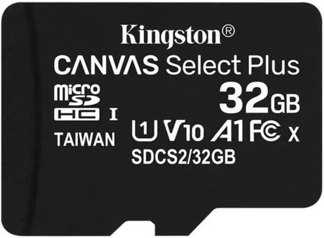 Alt view image 4 of 20 - Kingston Canvas Select Plus 32GB Flash Memory Card and Adapter SDCS2/32GB