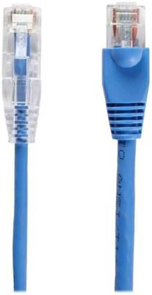 Alt view image 4 of 8 - Black Box C6PC28-BL-12 CAT6 250-MHz 28-AWG Stranded Ethernet Patch Cable - Unshielded, PVC, Snagless Boot, Blue, 12 ft.