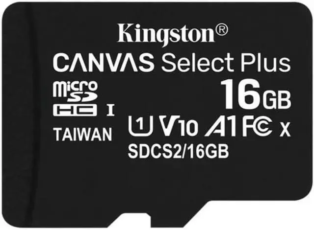 Alt view image 5 of 18 - Kingston Canvas Select Plus 16GB Flash Memory Card SDCS2/16GB