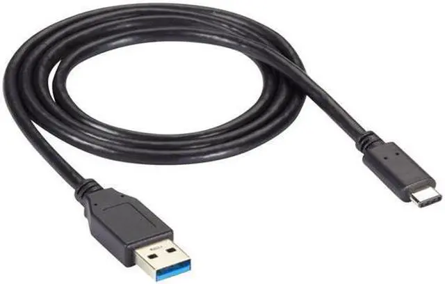 Alt view image 2 of 4 - Black Box 3.2ft Type C Male USB 3.0 Type A Male USB 3.1 Cable USB3C-1M