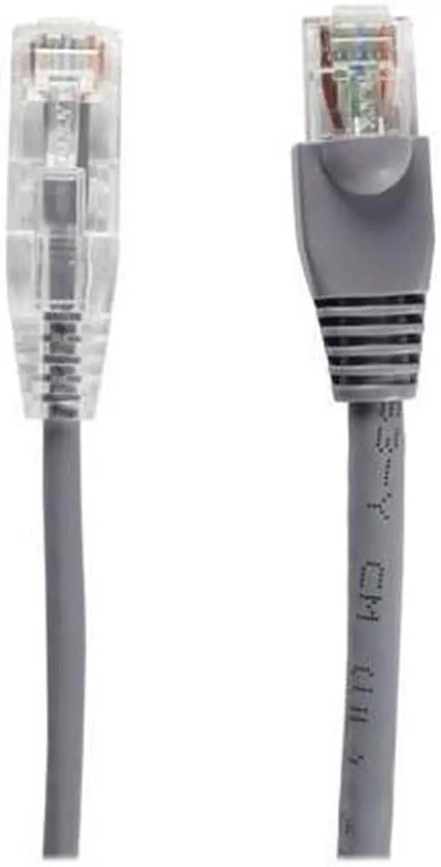 Main image of BLACK BOX C6APC28-GY-07 CAT6A 500-MHZ SNAGLESS 28AWG STRANDED ETHERNET PATCH CABLE - UNSHIELDED (UTP), C