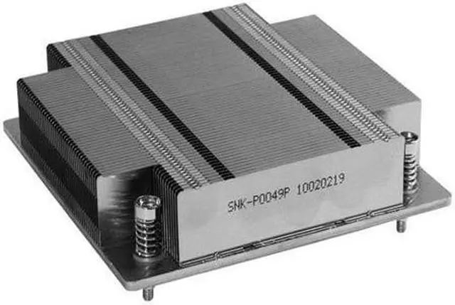 Alt view image 3 of 5 - Supermicro SNK-P0049P Passive Heatsink for LGA1151 Rackmount solution