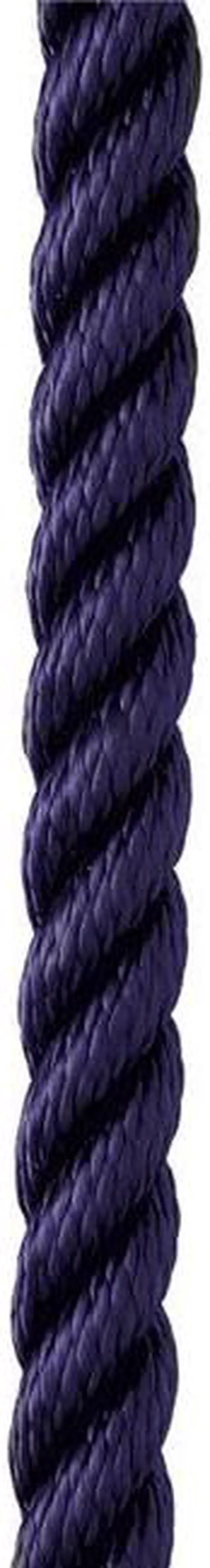 Alt view image 2 of 8 - New England Ropes 5/8" X 15' Premium Nylon 3 Strand Dock Line - Navy Blue