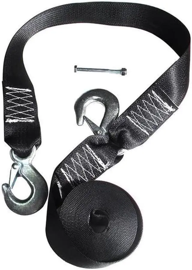 Main image of Rod Saver Winch Strap Replacement w/Safety Strap - 20'