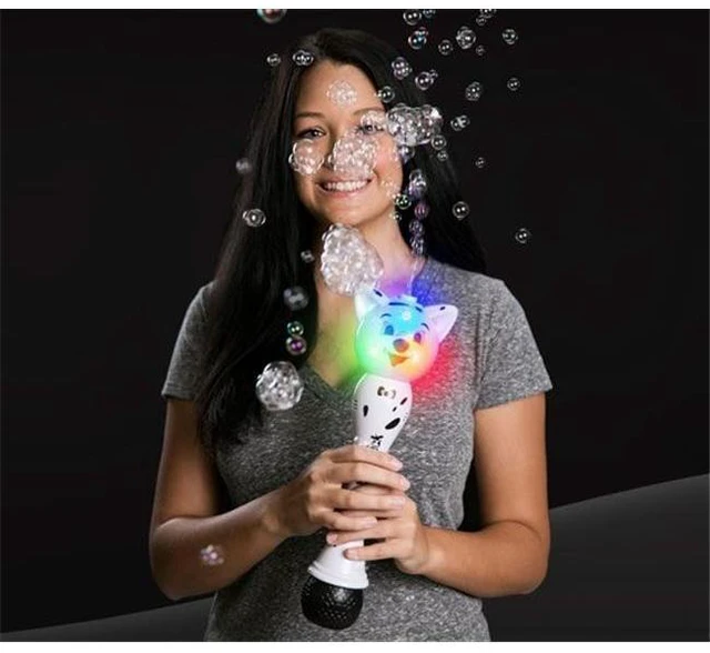 Main image of Blinkee 12MBDW-DG 12 in. Musical Dog LED Bubble Wand, Rainbow