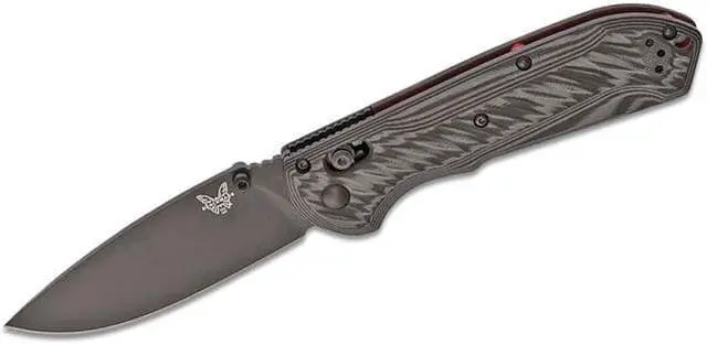 Alt view image 2 of 4 - Benchmade 560BK-1 Freek Folding Knife, 3.6" Black Plain Edge Drop Point Blade