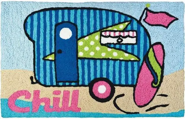 Main image of Jellybean JB-DM007 20 x 30 in. Surfer Girl Rug