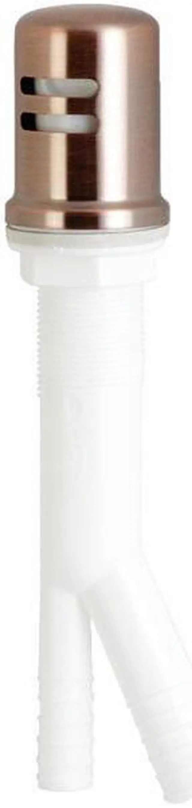 Alt view image 2 of 3 - Kingston Brass K811AC Trimscape Air Gap for Dish Washer, Antique Copper