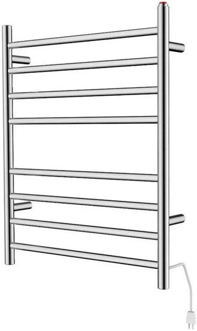 Main image of Kingston Brass TWW3624SN Templeton Electric Hardwired or Plug-In Towel Warmer, Brushed Nickel