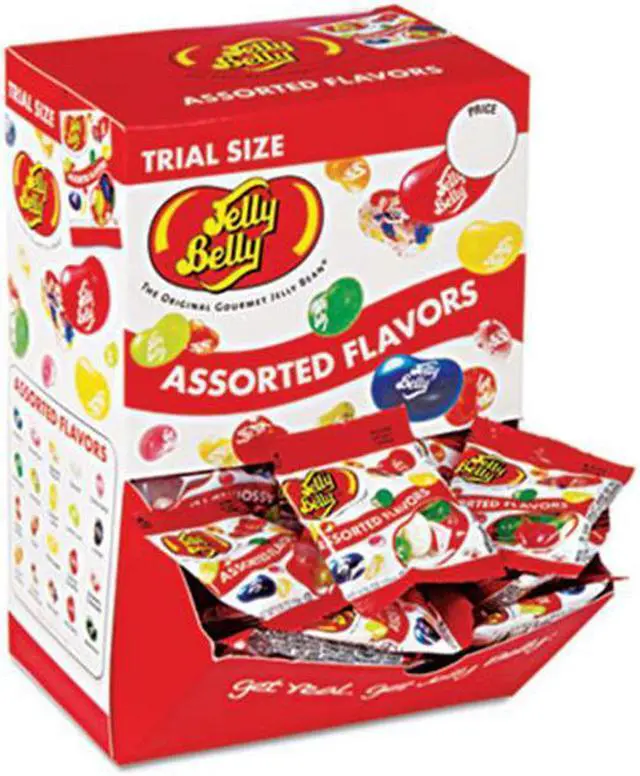 Alt view image 2 of 5 - Jelly Belly Jelly Beans Assorted Flavors 80/Dispenser Box 72512