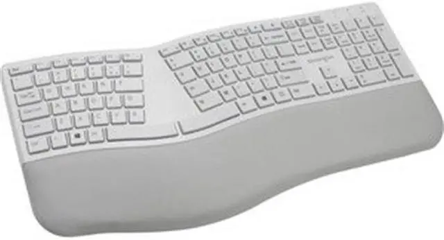 Alt view image 8 of 20 - Kensington Pro Fit K75402US Gray 2.4 GHz and Bluetooth Ergonomic Keyboard