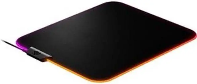 Alt view image 9 of 14 - Steelseries QcK Prism Cloth XL Black Gaming mouse pad