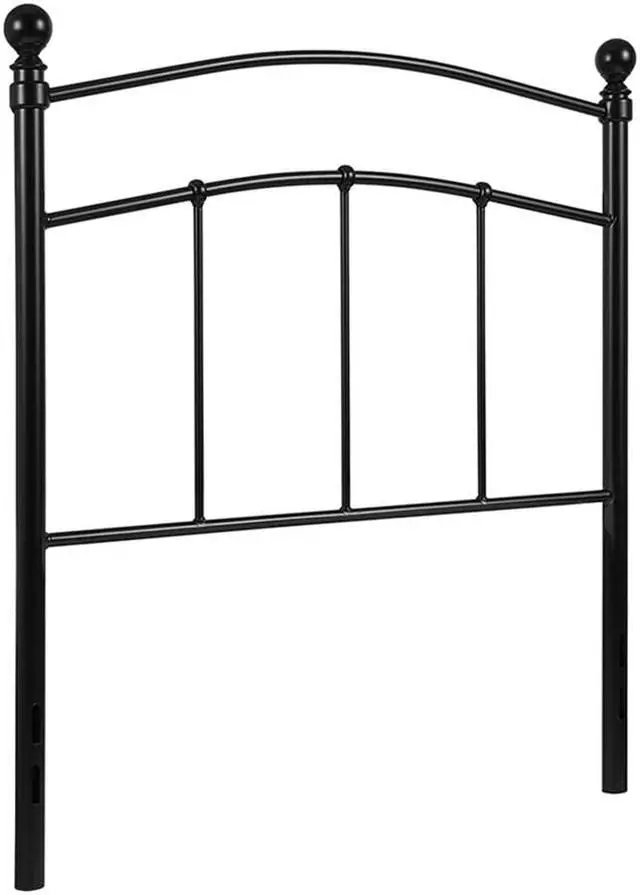 Alt view image 10 of 20 - Flash Furniture Woodstock Decorative Metal Twin Size Headboard
