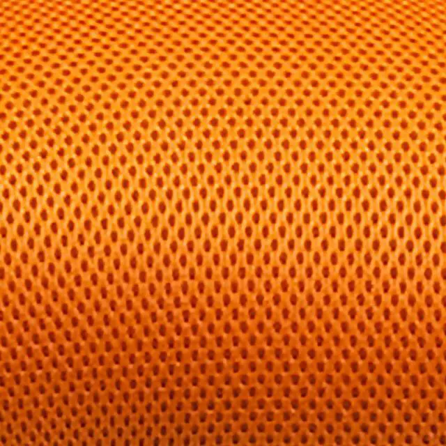 Alt view image 6 of 20 - Mid-Back Orange Mesh Multifunction Executive Swivel Chair with Adjustable Arms