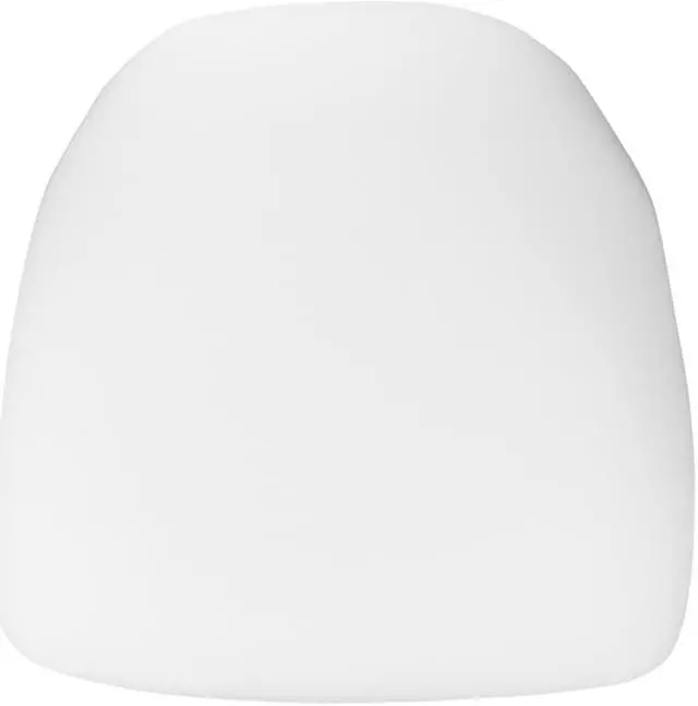 Alt view image 2 of 8 - Hard White Fabric Chiavari Chair Cushion
