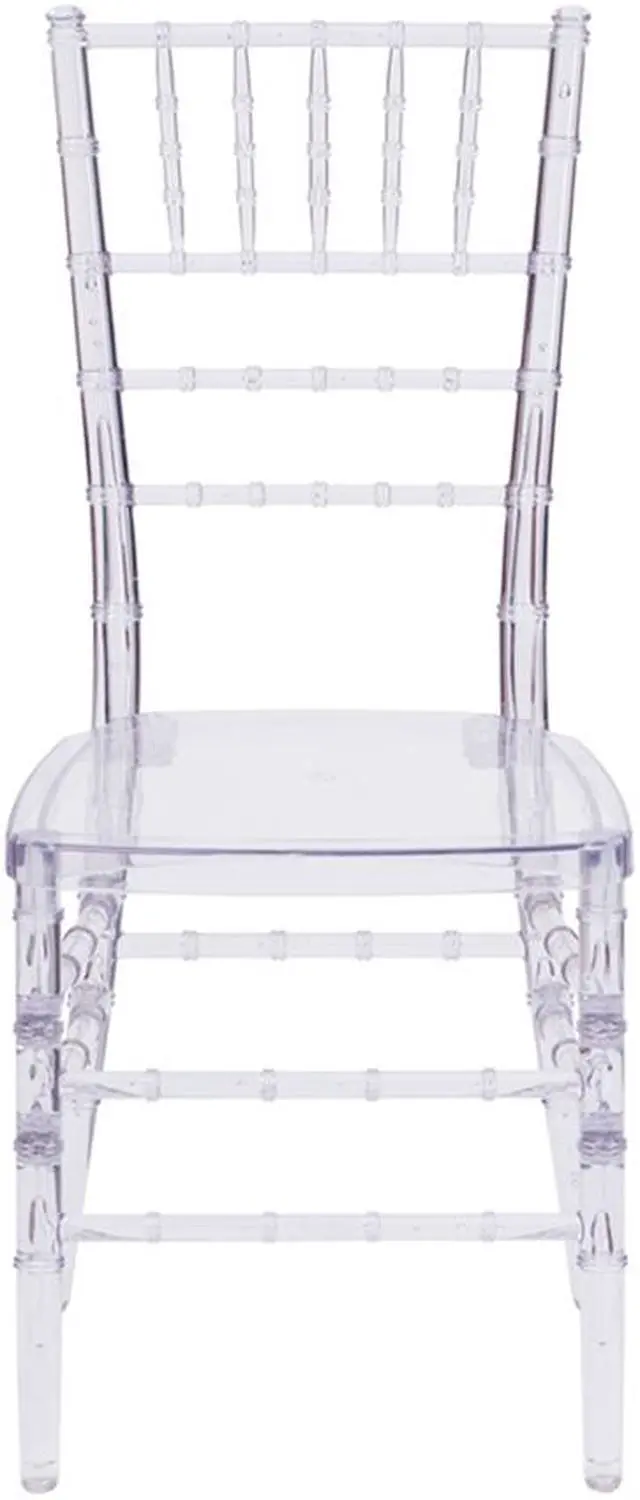 Alt view image 9 of 20 - Flash Elegance Crystal Ice Stacking Chiavari Chair