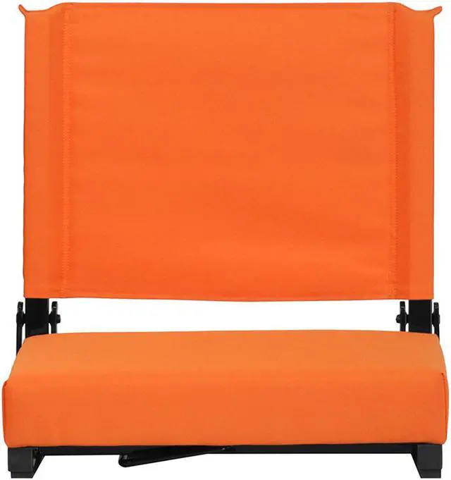 Alt view image 2 of 20 - Grandstand Comfort Seats by Flash with Ultra-Padded Seat in Orange