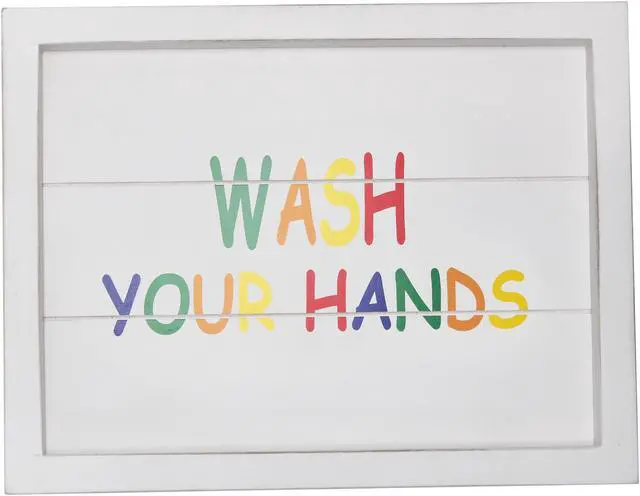 Alt view image 7 of 20 - Elegant Designs Three Piece Decorative Wood Bathroom Set, Large, Kids  (1 Towel Holder, 1 Frame, 1 Toilet Paper Holder)