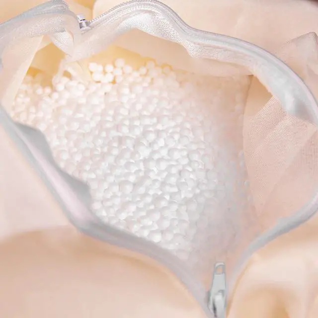 Alt view image 12 of 20 - Oversized Solid Red Bean Bag Chair