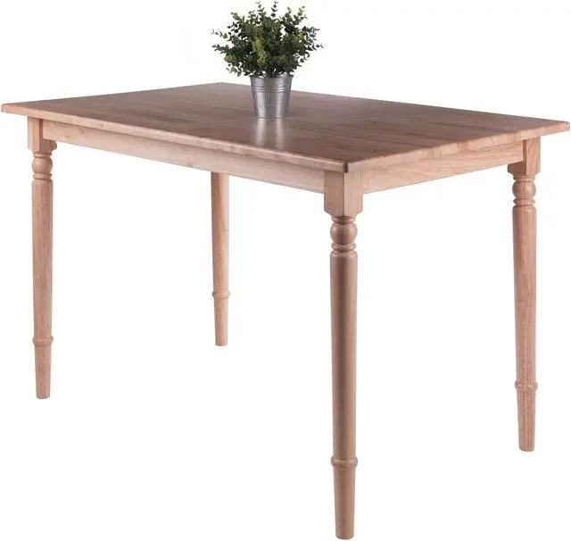Alt view image 9 of 11 - Ravenna Dining Table Natural Finish 89448