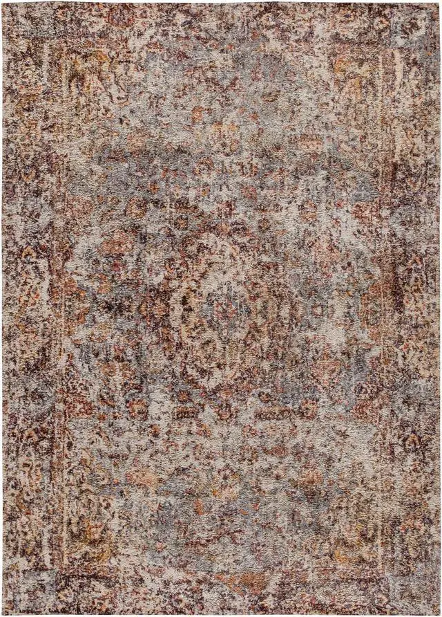 Alt view image 8 of 14 - Artisan Old English Style Traditional Rug - 8' x 10' - Red