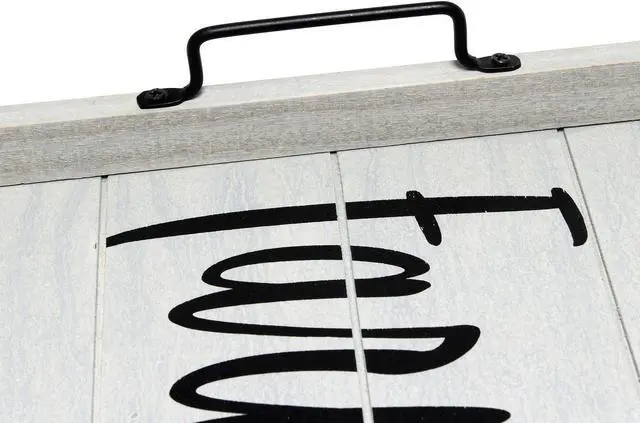 Alt view image 18 of 20 - Elegant Designs Decorative Wood Serving Tray w/ Handles, 15.50" x 12", "Farm Fresh" HG2000-GFF