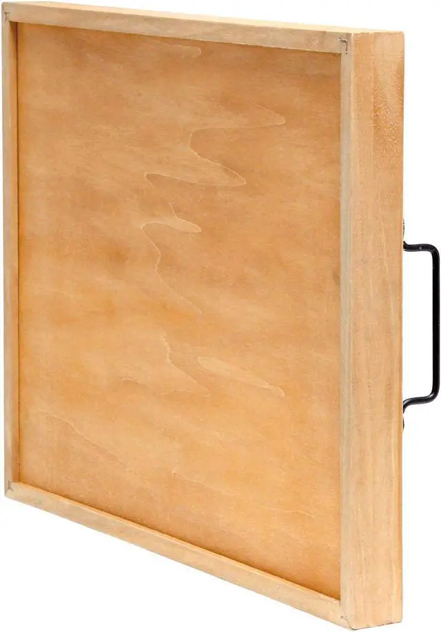 Alt view image 17 of 20 - Elegant Designs Decorative Wood Serving Tray w/ Handles, 15.50" x 12", "Thankful" HG2000-NTF