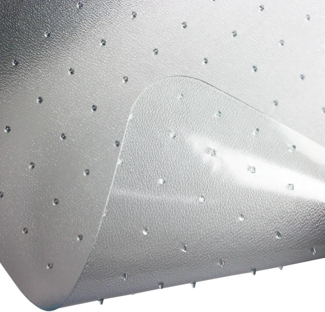 Alt view image 10 of 15 - Cleartex® Enhanced Polymer Rectangular Chair Mat for Carpets up to 3/8" - 48" x 79" FRECO114879EP