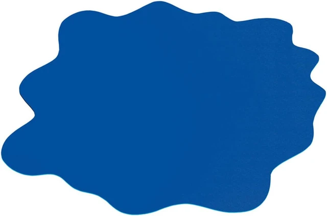 Alt view image 7 of 12 - Colortex Multi-Purp Play Mat Hard Floor Caribbean Blue40x40 FC124040PBV