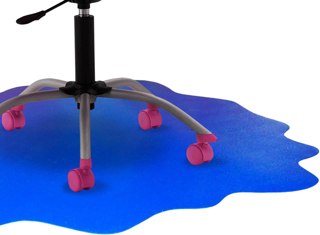 Alt view image 8 of 12 - Colortex Multi-Purp Play Mat Hard Floor Caribbean Blue40x40 FC124040PBV