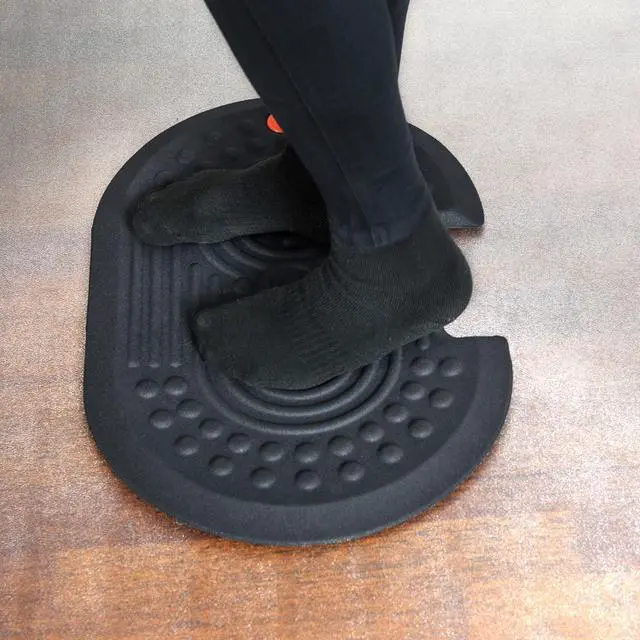 Alt view image 7 of 20 - Floortex - FCA21624XBK - AFS-TEX System 2000 Anti-fatigue Mat - Reception, Counter, Kitchen, Workstation - 24 Length x