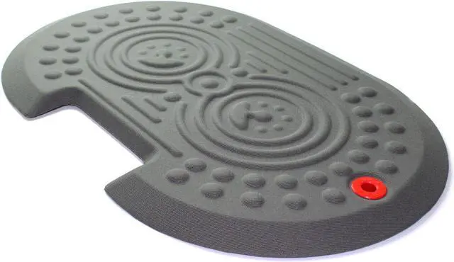 Alt view image 3 of 20 - Floortex Indoor Modern Floor pad AFS-TEX 2000X Gray Active Anti-Fatigue Mat - 16" x 24"