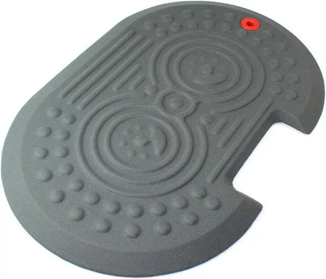 Alt view image 2 of 20 - Floortex Indoor Modern Floor pad AFS-TEX 2000X Gray Active Anti-Fatigue Mat - 16" x 24"