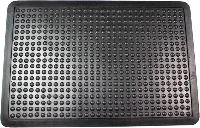 Main image of Floortex Indoor Modern Floor pad Doortex Anti-Fatigue Black Bubble Mat - 36" x 48"